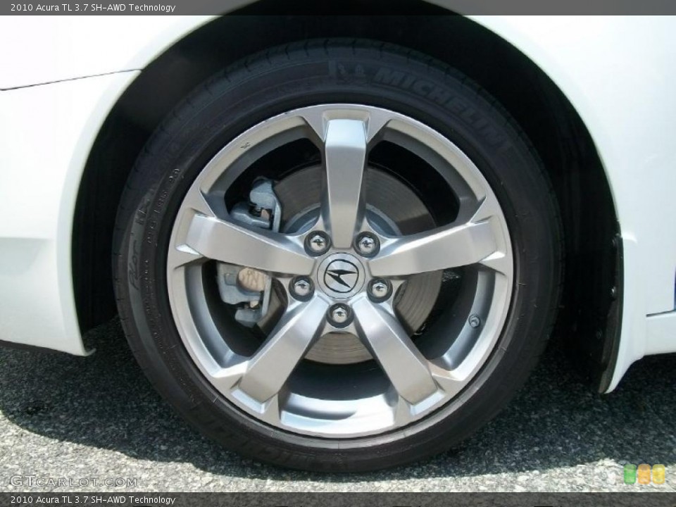 2010 Acura TL 3.7 SH-AWD Technology Wheel and Tire Photo #49553195