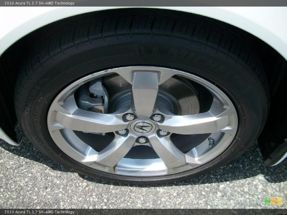 2010 Acura TL 3.7 SH-AWD Technology Wheel and Tire Photo #49553207