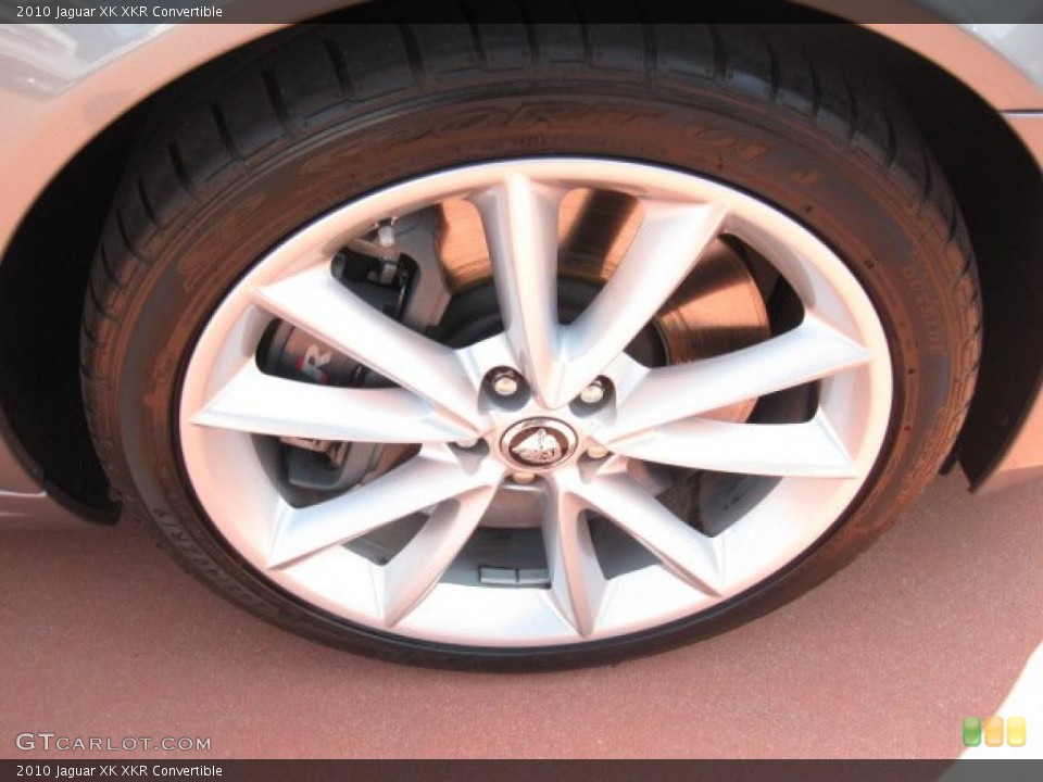 2010 Jaguar XK XKR Convertible Wheel and Tire Photo #49557104
