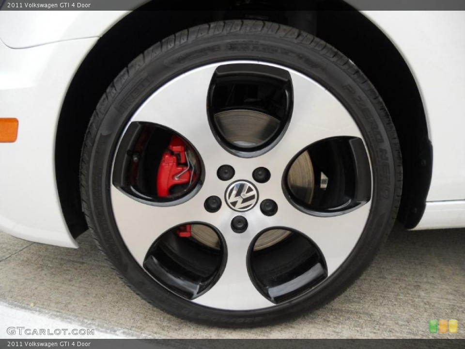 2011 Volkswagen GTI 4 Door Wheel and Tire Photo #49561484
