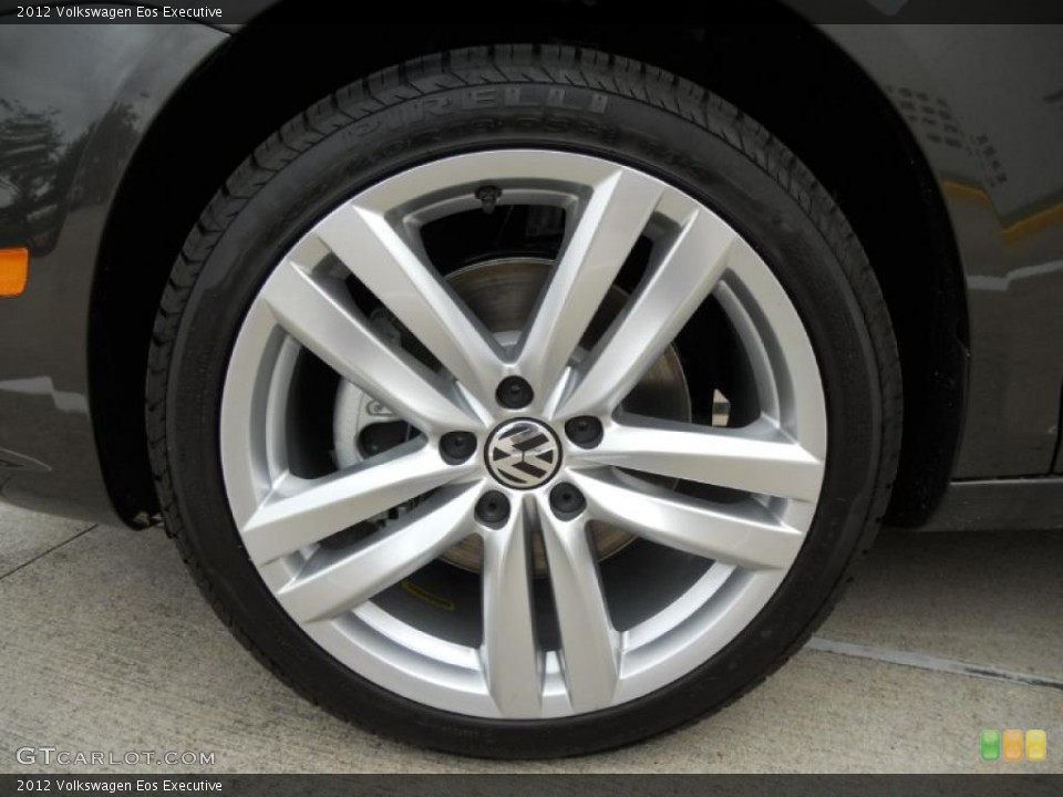 2012 Volkswagen Eos Executive Wheel and Tire Photo #49561772