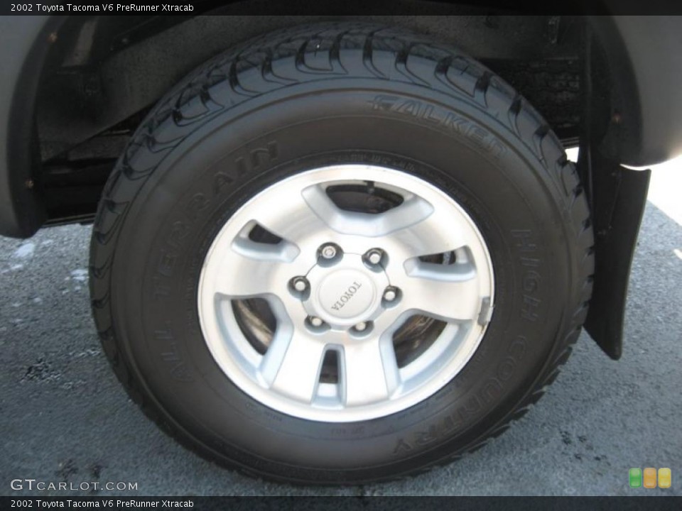 2002 Toyota Tacoma V6 PreRunner Xtracab Wheel and Tire Photo #49564194
