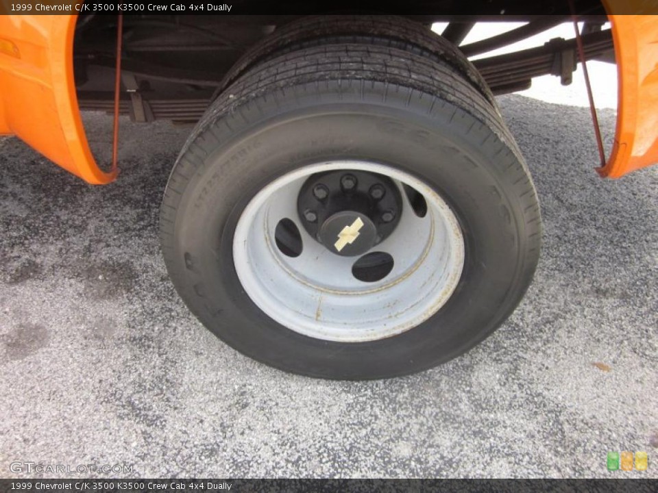 1999 Chevrolet C/K 3500 K3500 Crew Cab 4x4 Dually Wheel and Tire Photo #49569376