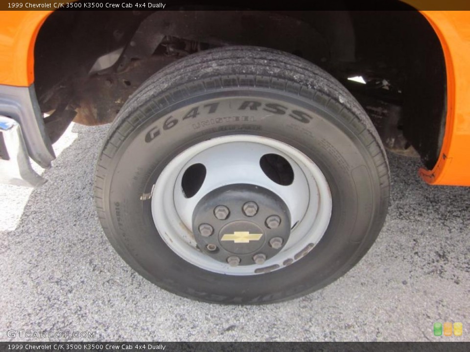 1999 Chevrolet C/K 3500 K3500 Crew Cab 4x4 Dually Wheel and Tire Photo #49569391