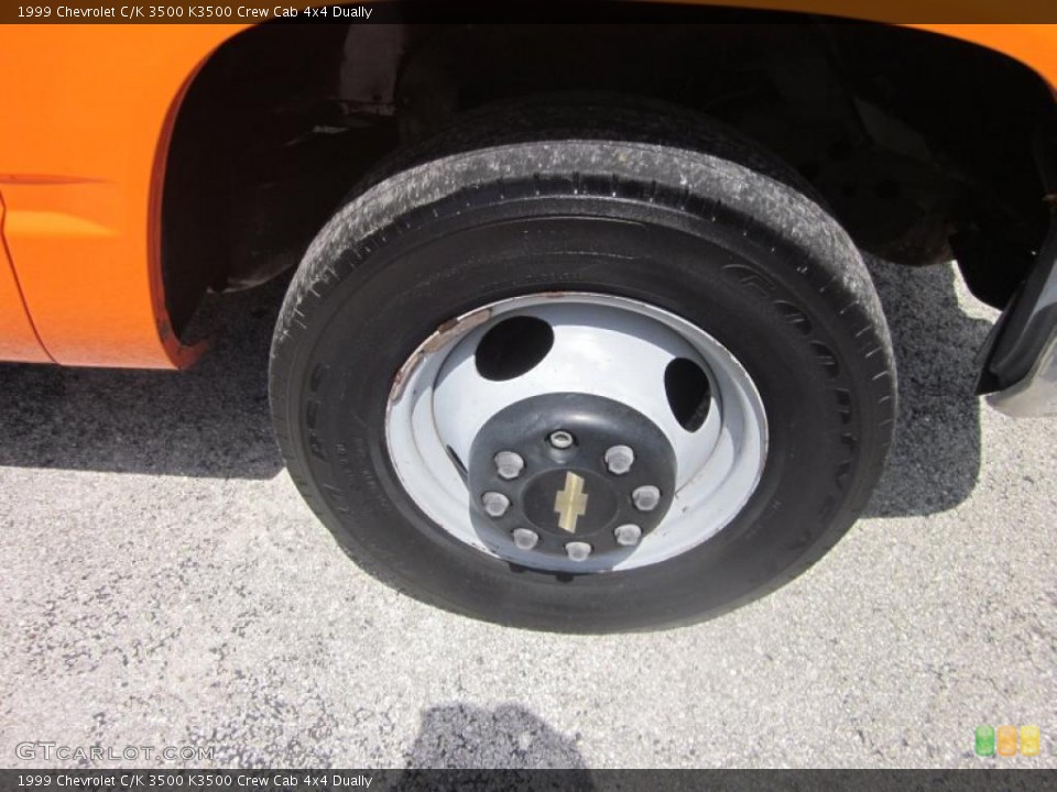 1999 Chevrolet C/K 3500 K3500 Crew Cab 4x4 Dually Wheel and Tire Photo #49569406