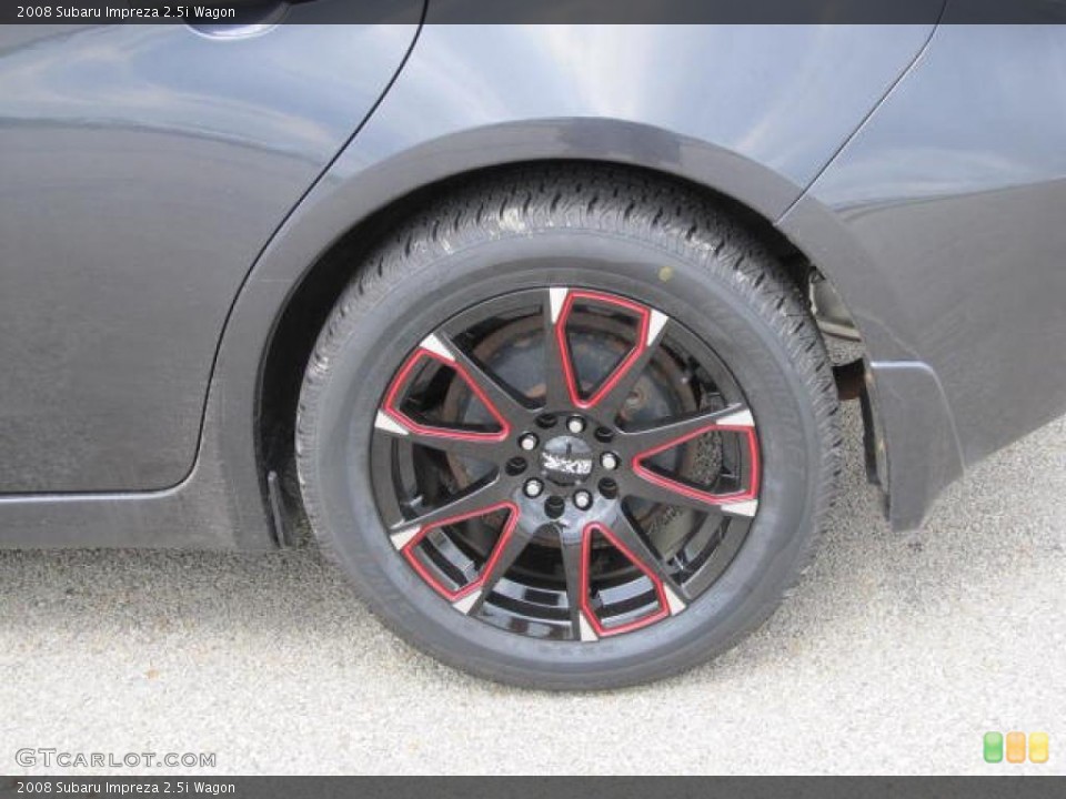 2008 Subaru Impreza Custom Wheel and Tire Photo #49570705