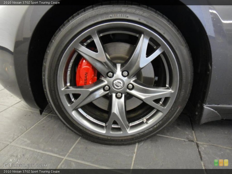 2010 Nissan 370Z Sport Touring Coupe Wheel and Tire Photo #49585699