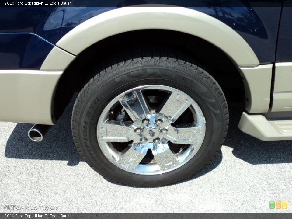 2010 Ford Expedition EL Eddie Bauer Wheel and Tire Photo #49597054