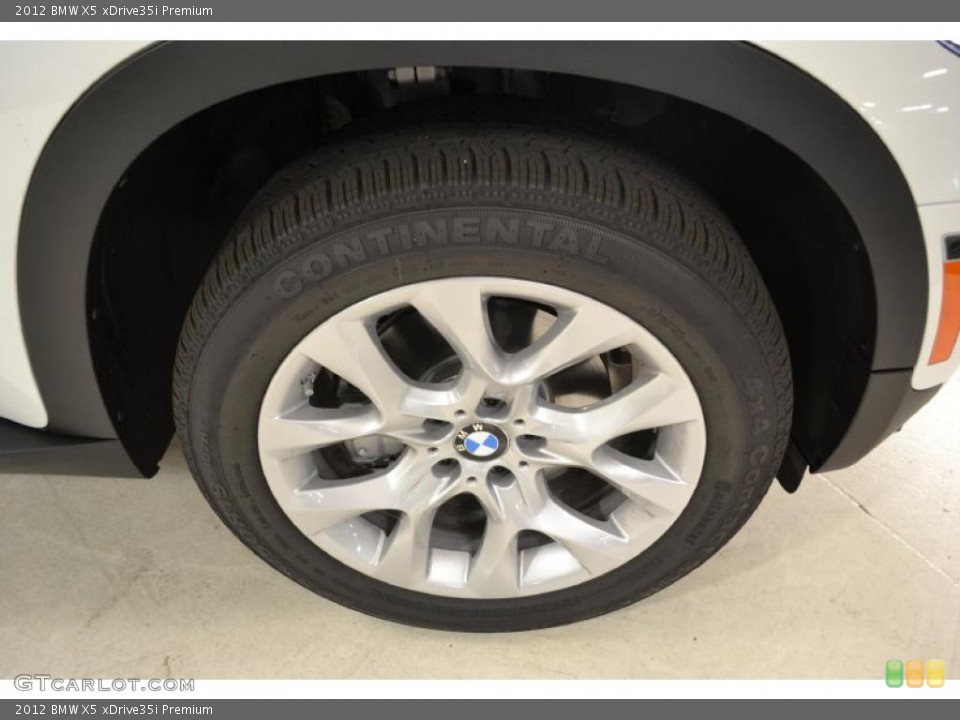 2012 BMW X5 xDrive35i Premium Wheel and Tire Photo #49597543