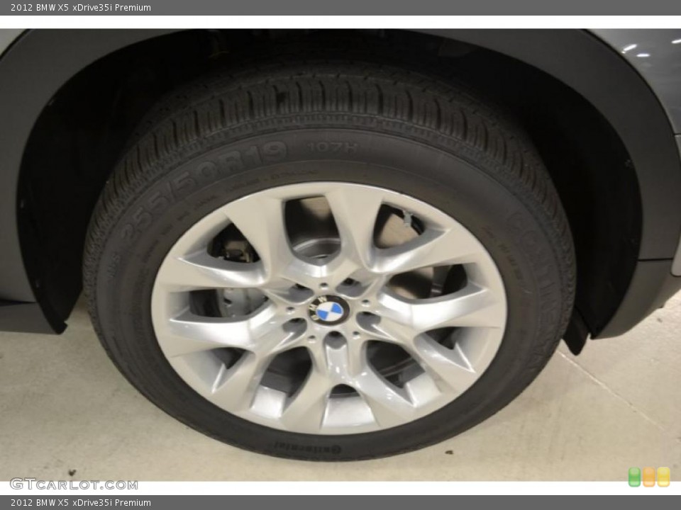 2012 BMW X5 xDrive35i Premium Wheel and Tire Photo #49597861