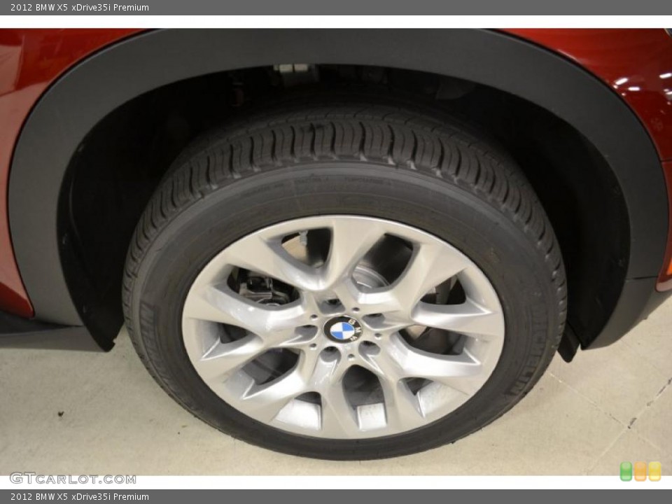 2012 BMW X5 xDrive35i Premium Wheel and Tire Photo #49599310