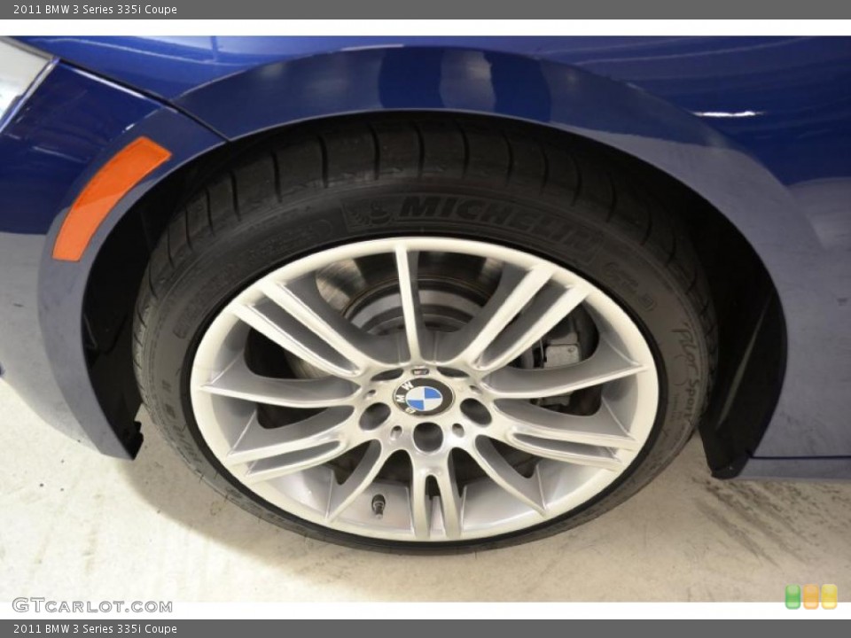 2011 BMW 3 Series 335i Coupe Wheel and Tire Photo #49600861