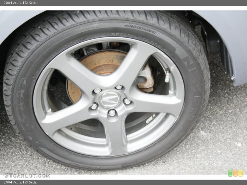 2004 Acura TSX Sedan Wheel and Tire Photo #49604116