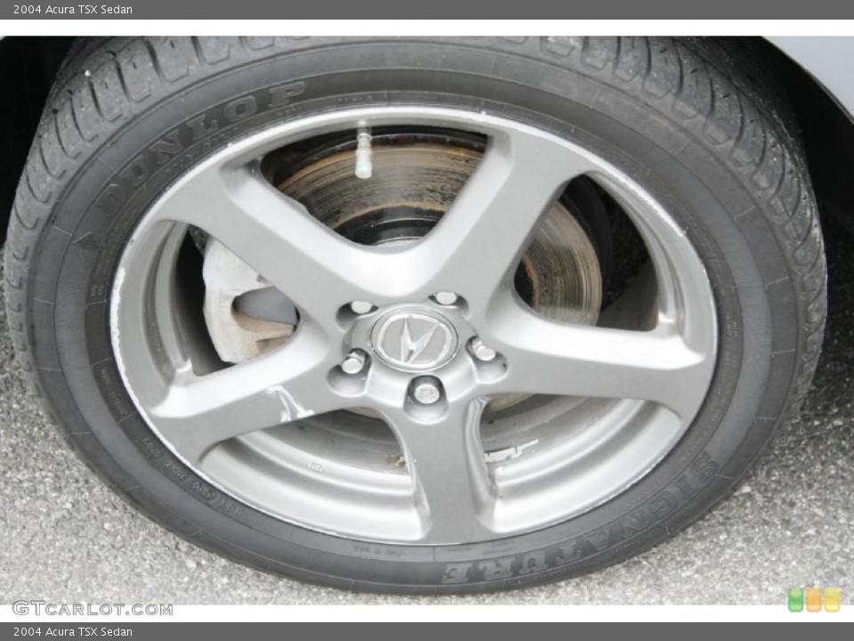 2004 Acura TSX Sedan Wheel and Tire Photo #49604134