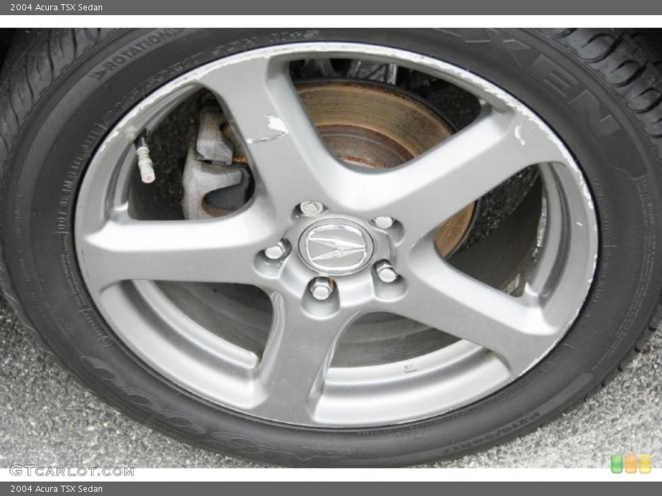 2004 Acura TSX Sedan Wheel and Tire Photo #49604170