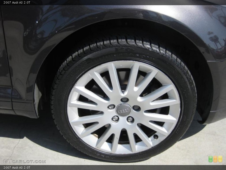 2007 Audi A3 2.0T Wheel and Tire Photo #49605676