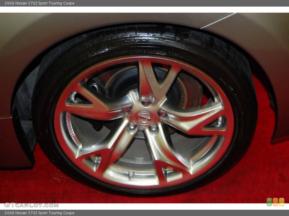 2009 Nissan 370Z Sport Touring Coupe Wheel and Tire Photo #49608451