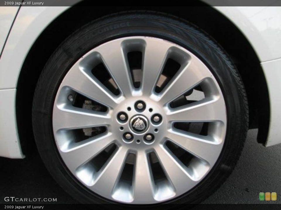 2009 Jaguar XF Luxury Wheel and Tire Photo #49608736