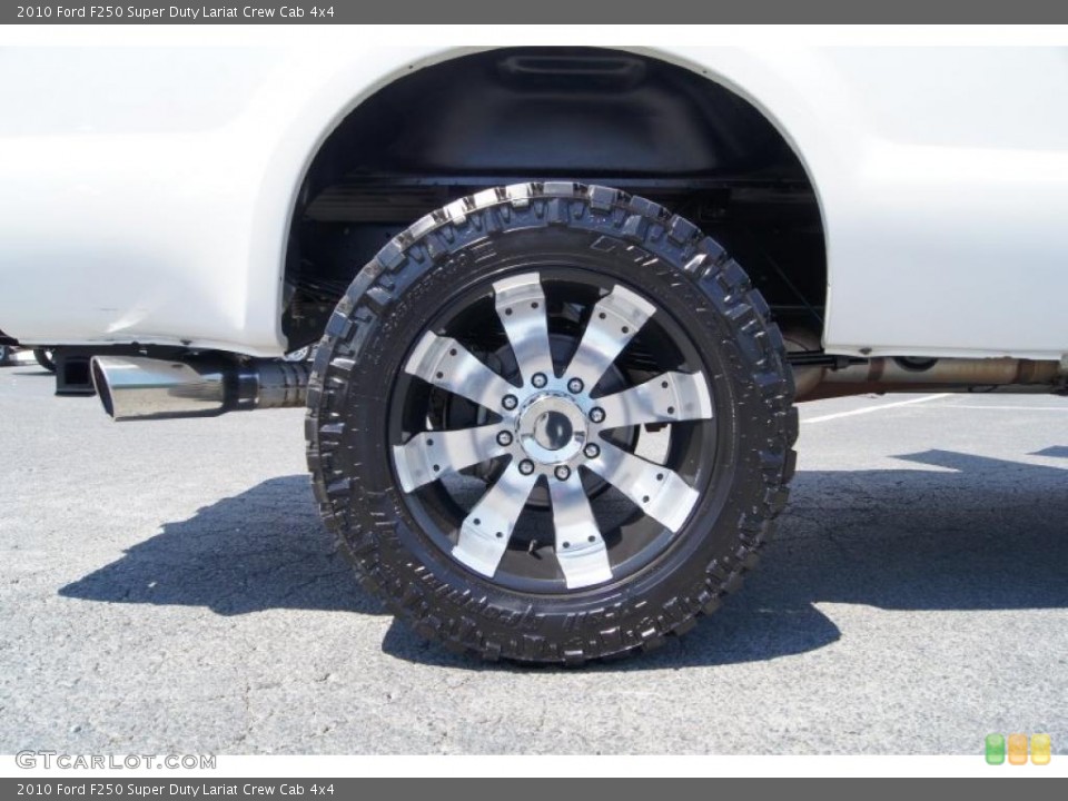 2010 Ford F250 Super Duty Custom Wheel and Tire Photo #49611007