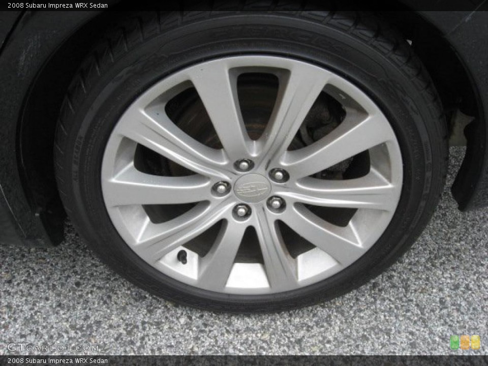 2008 Subaru Impreza WRX Sedan Wheel and Tire Photo #49612624