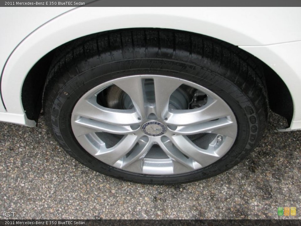 2011 Mercedes-Benz E 350 BlueTEC Sedan Wheel and Tire Photo #49615378
