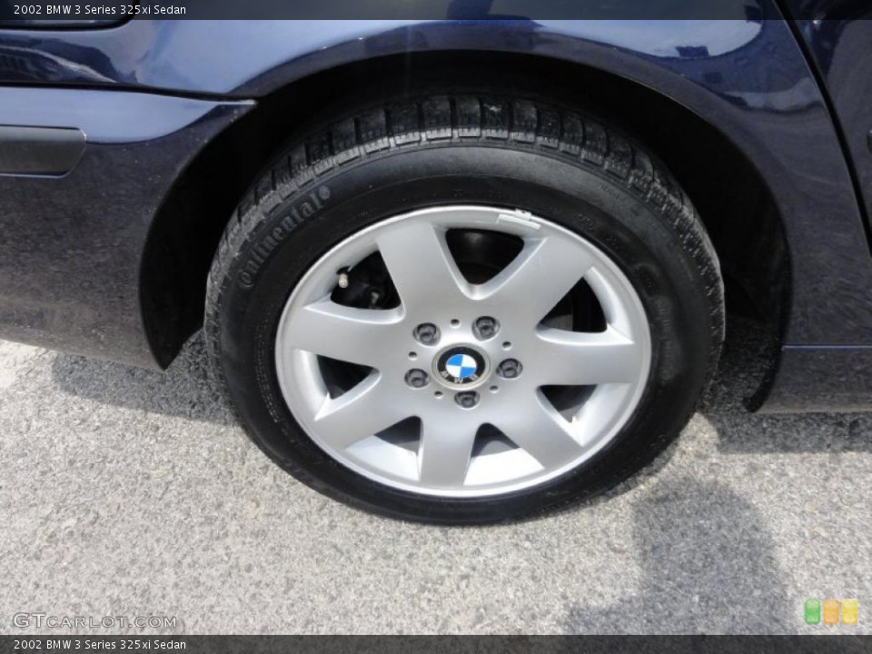 2002 BMW 3 Series 325xi Sedan Wheel and Tire Photo #49618966
