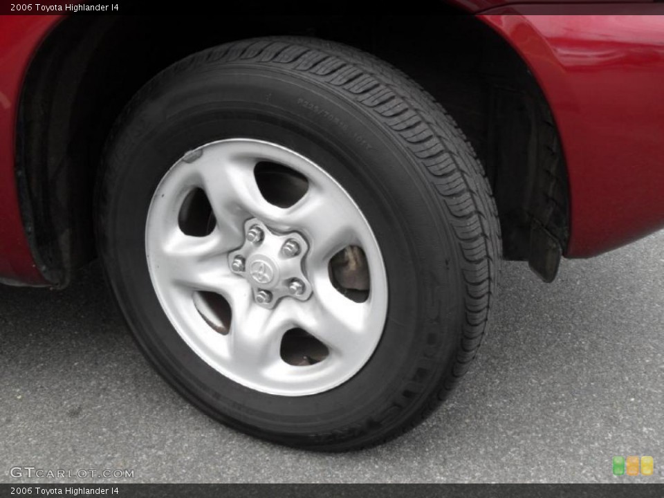 2006 Toyota Highlander I4 Wheel and Tire Photo #49619134