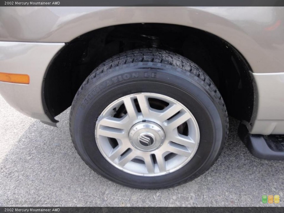 2002 Mercury Mountaineer AWD Wheel and Tire Photo #49619889