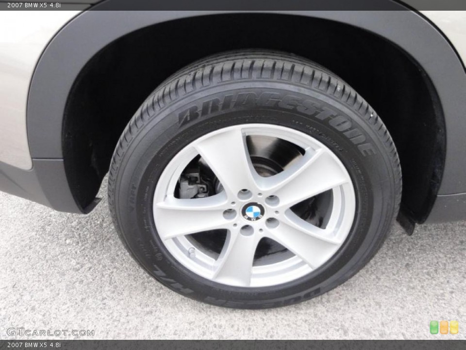 2007 BMW X5 4.8i Wheel and Tire Photo #49621927