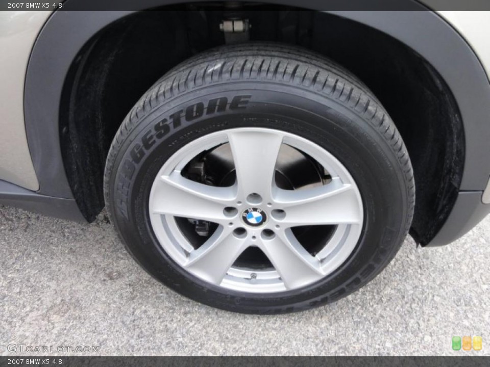 2007 BMW X5 4.8i Wheel and Tire Photo #49621936