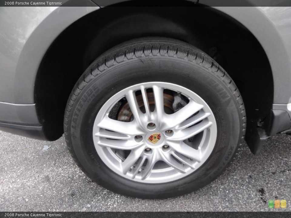 2008 Porsche Cayenne Tiptronic Wheel and Tire Photo #49623517