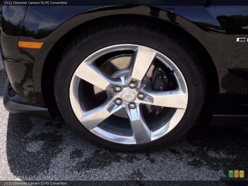 2011 Chevrolet Camaro SS/RS Convertible Wheel and Tire Photo #49624576