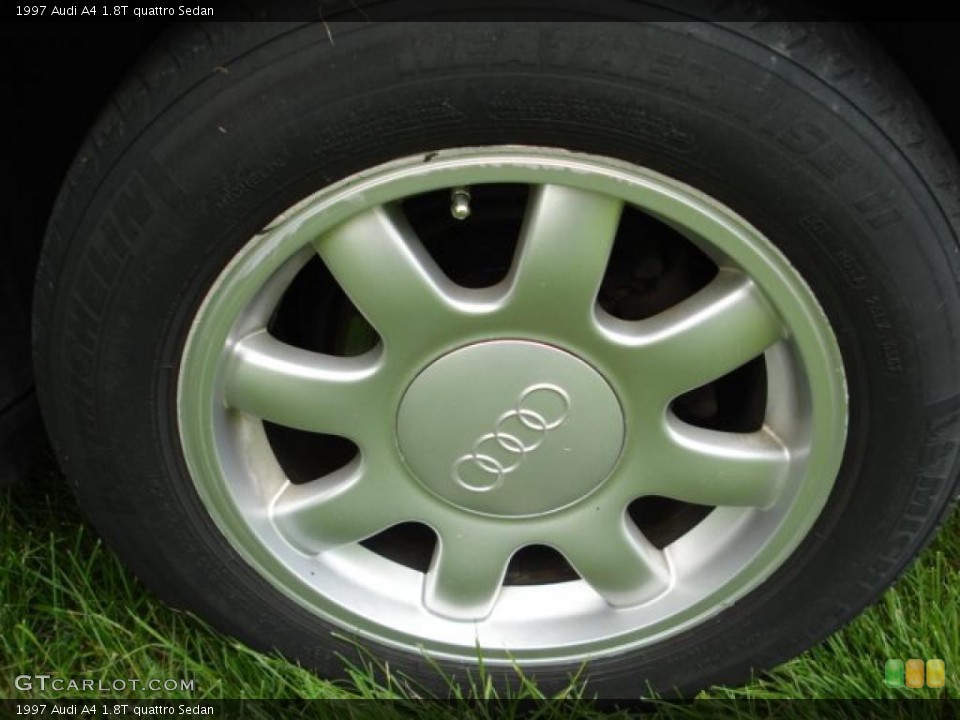 1997 Audi A4 1.8T quattro Sedan Wheel and Tire Photo #49627825