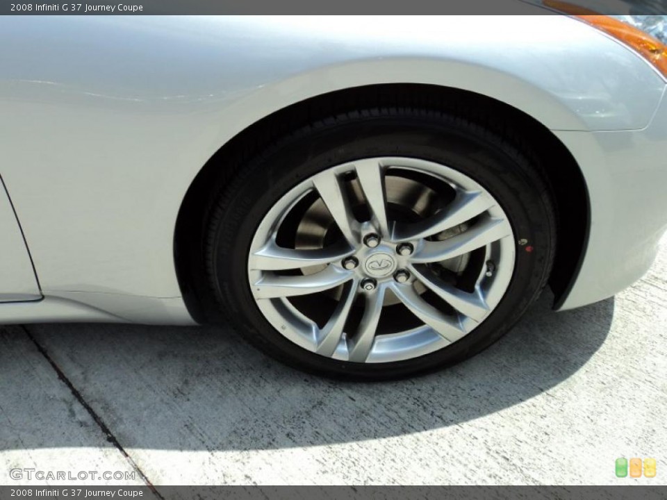 2008 Infiniti G 37 Journey Coupe Wheel and Tire Photo #49630364