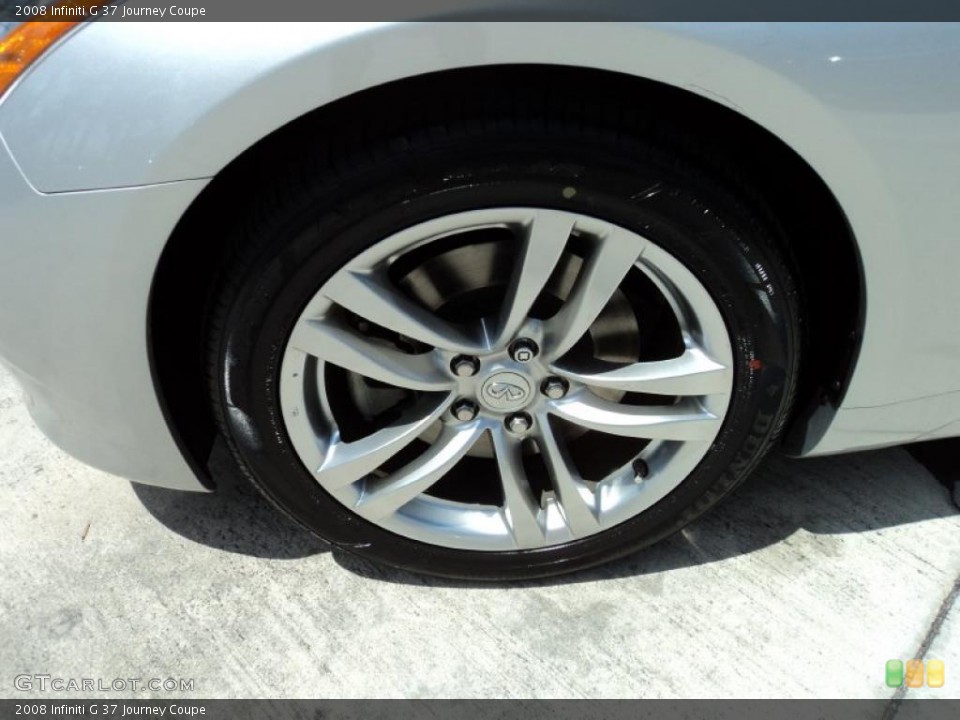 2008 Infiniti G 37 Journey Coupe Wheel and Tire Photo #49630502