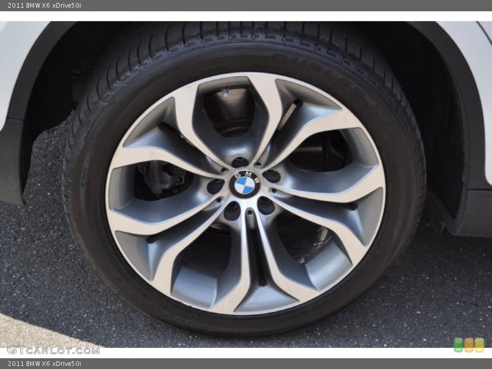 2011 BMW X6 xDrive50i Wheel and Tire Photo #49630988