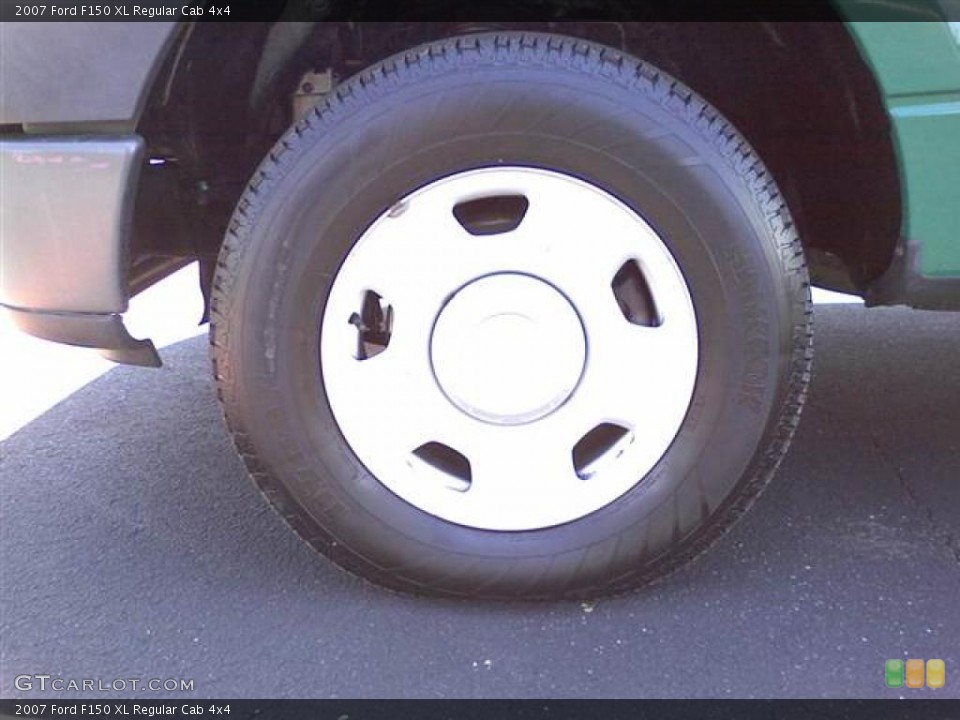 2007 Ford F150 XL Regular Cab 4x4 Wheel and Tire Photo #49631453
