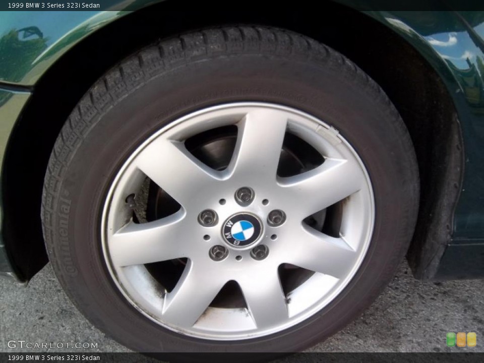 1999 BMW 3 Series 323i Sedan Wheel and Tire Photo #49645844