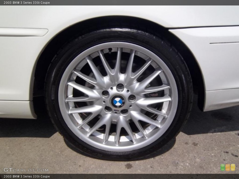 2003 BMW 3 Series 330i Coupe Wheel and Tire Photo #49646003