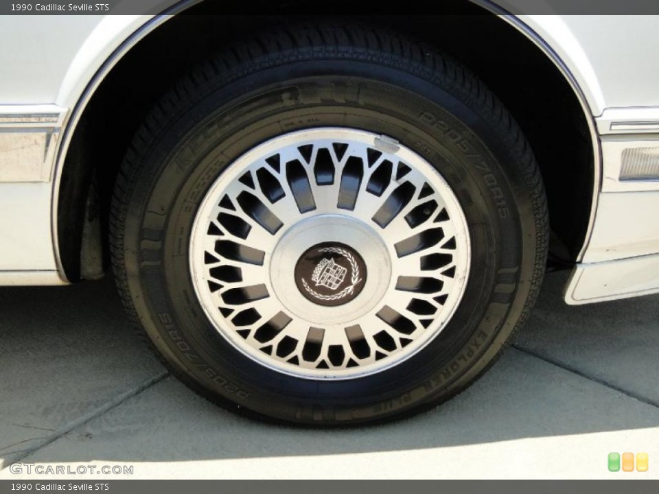 1990 Cadillac Seville STS Wheel and Tire Photo #49647872