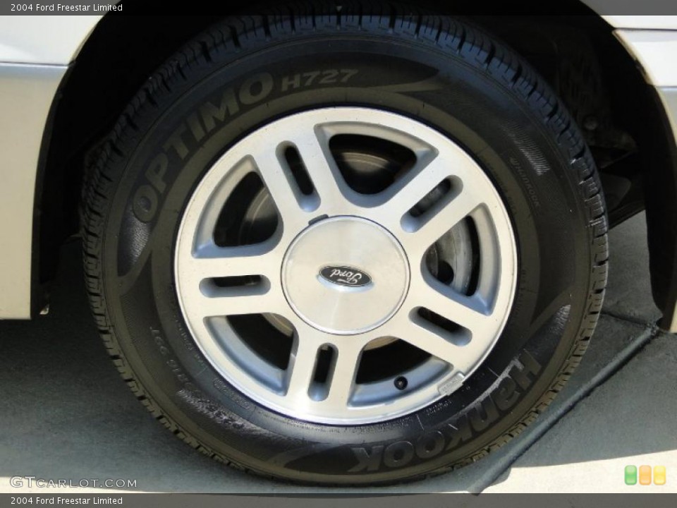 2004 Ford Freestar Limited Wheel and Tire Photo #49648733