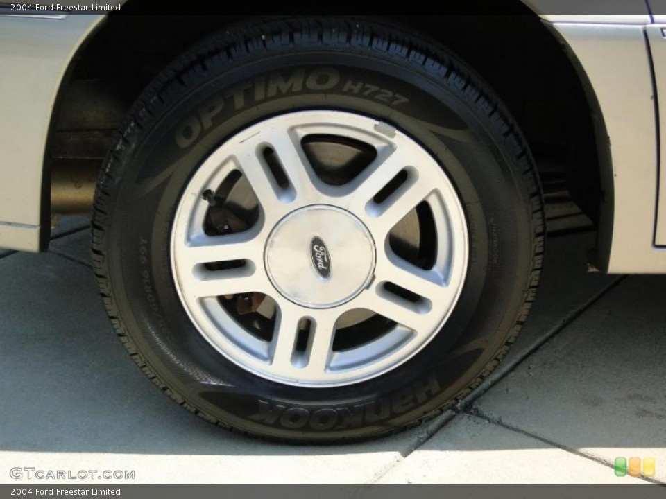 2004 Ford Freestar Limited Wheel and Tire Photo #49648742