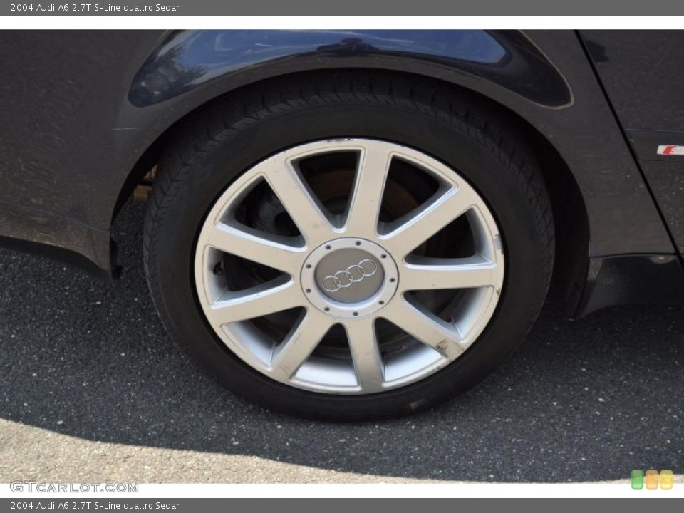 2004 Audi A6 2.7T S-Line quattro Sedan Wheel and Tire Photo #49650491