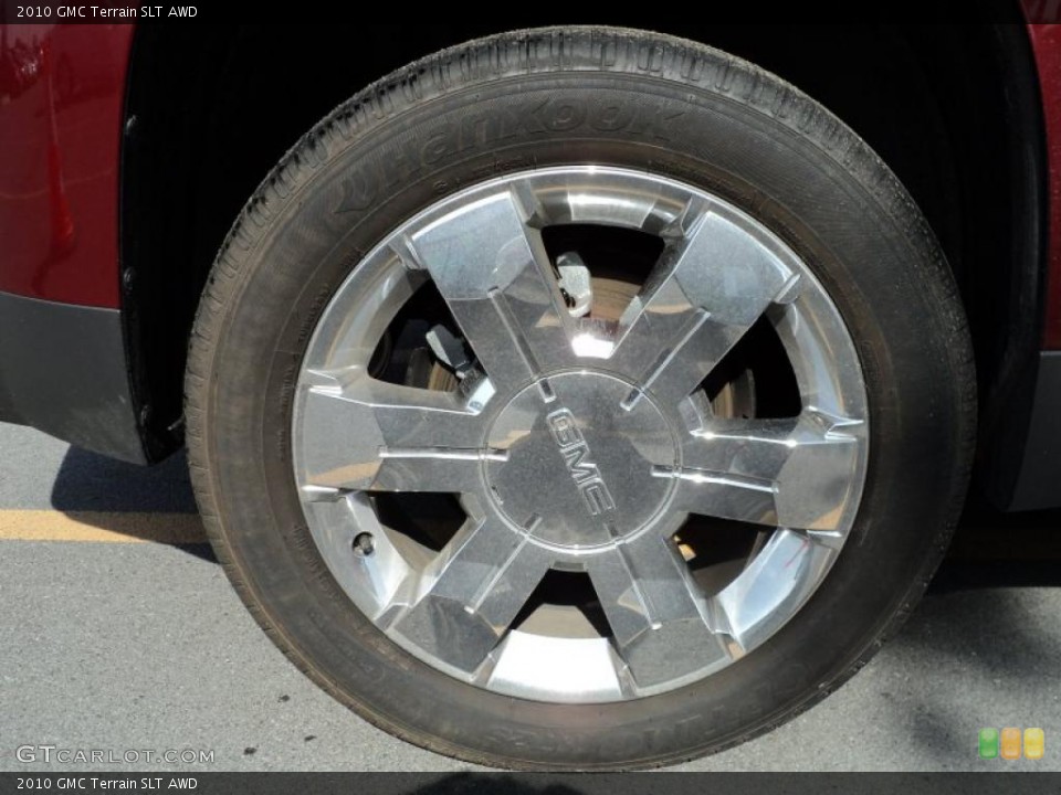 2010 GMC Terrain SLT AWD Wheel and Tire Photo #49658911