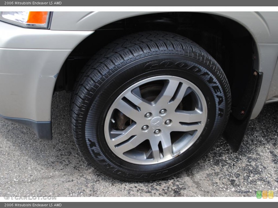 2006 Mitsubishi Endeavor LS AWD Wheel and Tire Photo #49661875