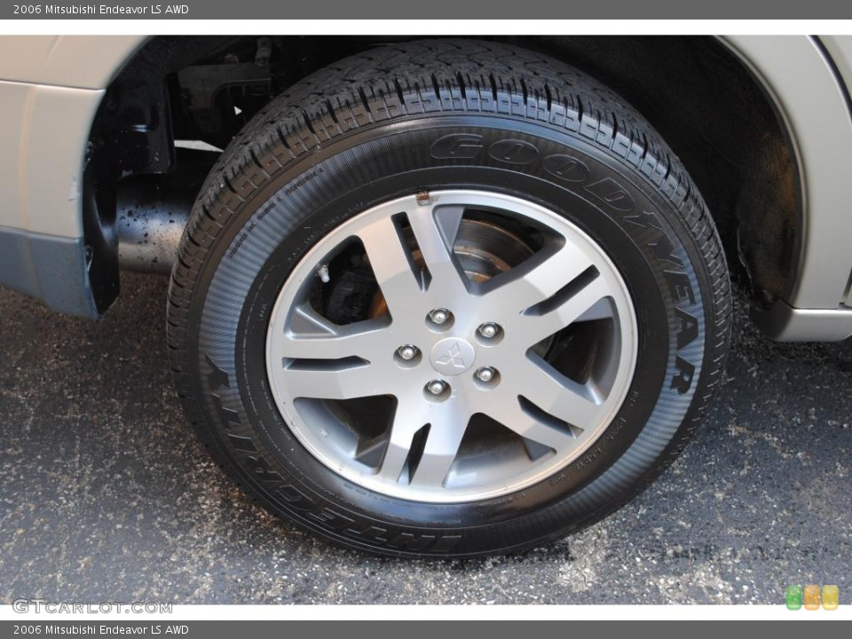 2006 Mitsubishi Endeavor LS AWD Wheel and Tire Photo #49661911