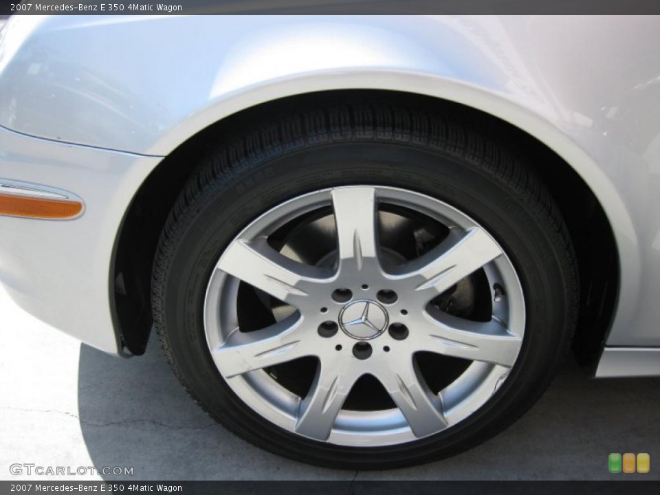 2007 Mercedes-Benz E 350 4Matic Wagon Wheel and Tire Photo #49665707