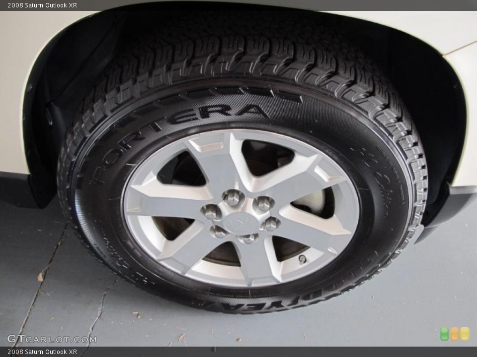 2008 Saturn Outlook XR Wheel and Tire Photo #49665849