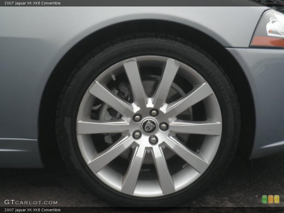 2007 Jaguar XK XK8 Convertible Wheel and Tire Photo #49667490
