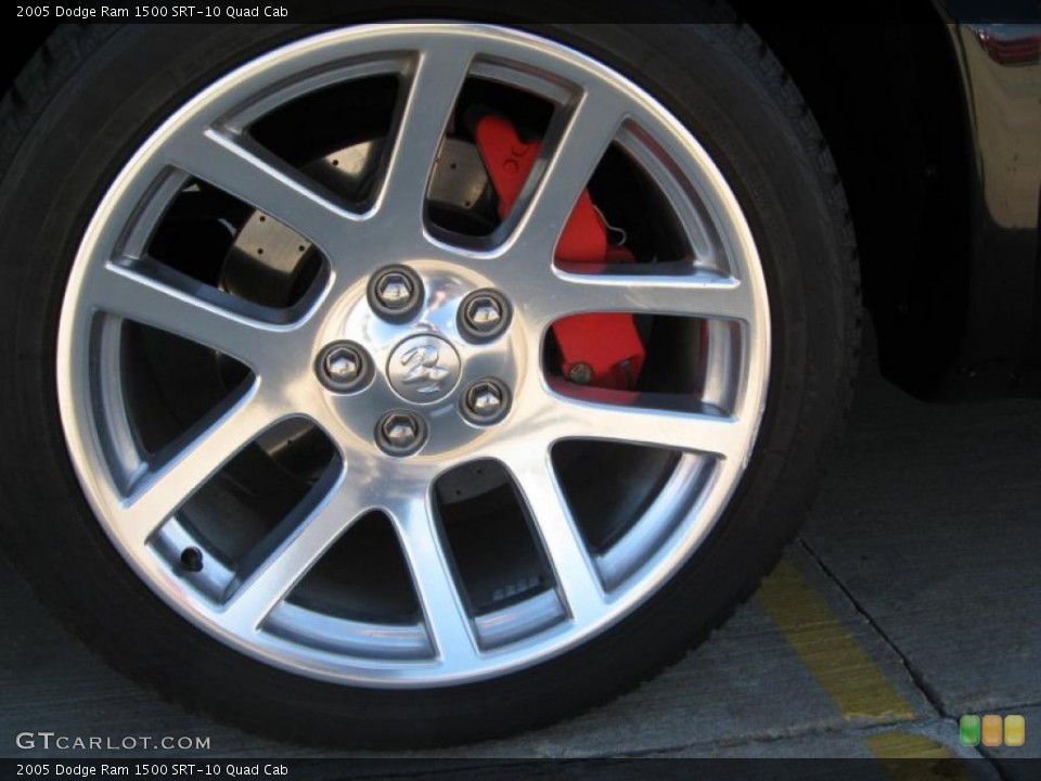 2005 Dodge Ram 1500 SRT-10 Quad Cab Wheel and Tire Photo #49671246